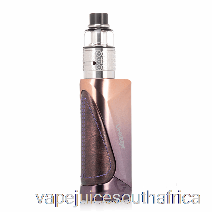 Vape Juice South Africa Oxva Unibox Pnm 80W Starter Kit Gold Purple
